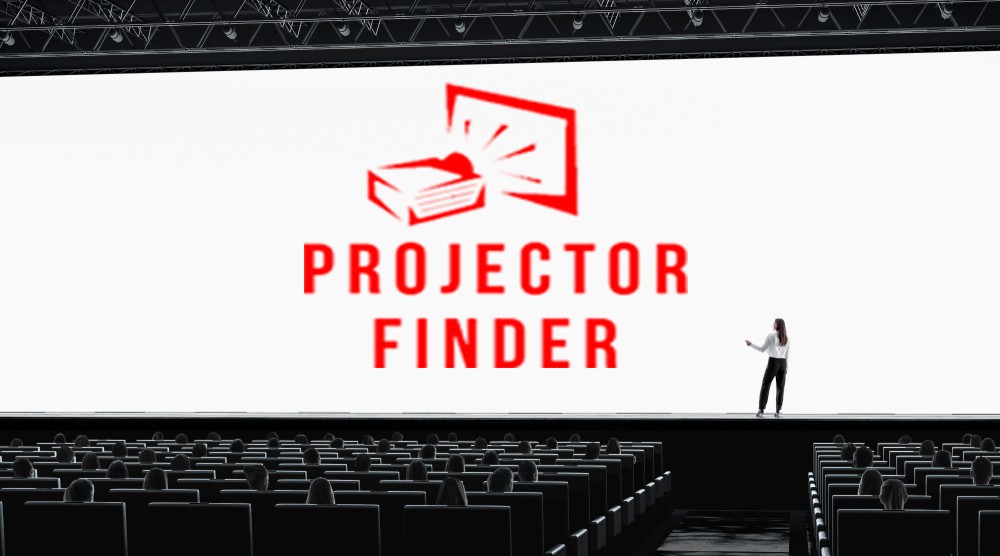 Widescreen Position in a Projector