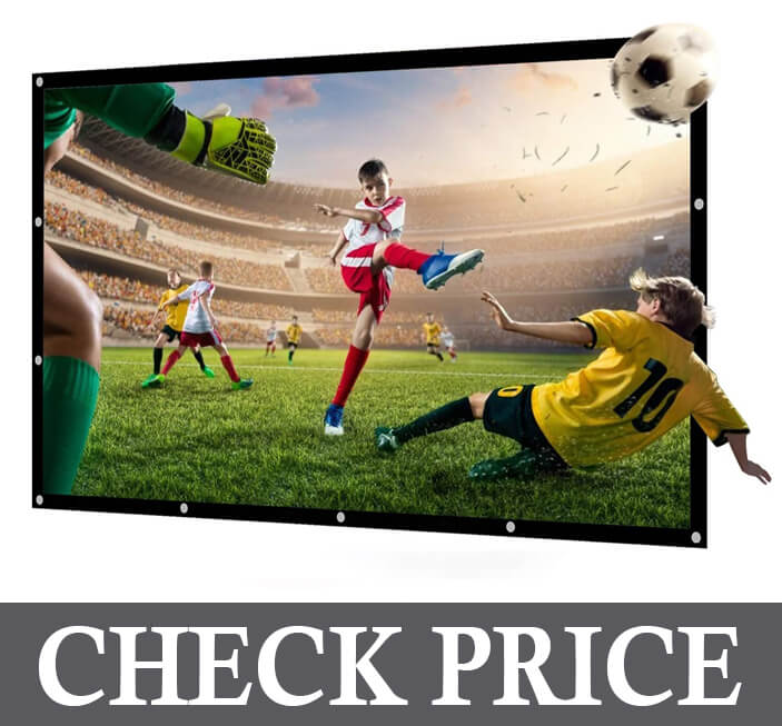 Nierbo 72 Inch Portable Projector Screen