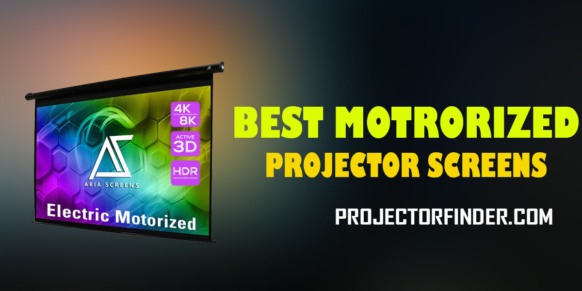 Best Motorized Projector Screen