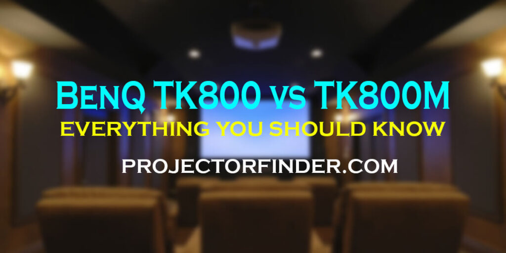 BenQ TK800 vs TK800M